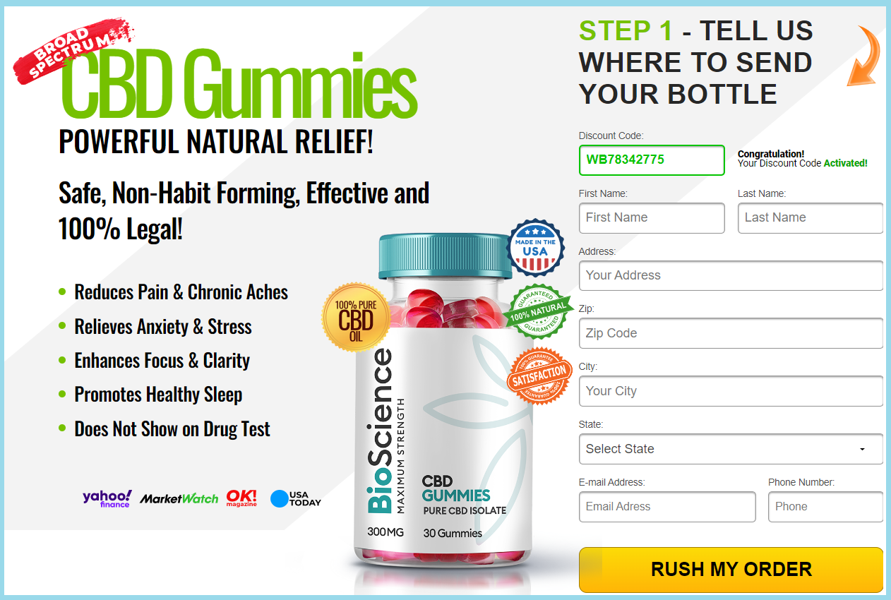 BioScience CBD Gummies™ USA Official WebSite - Heal Your Body | NEW!